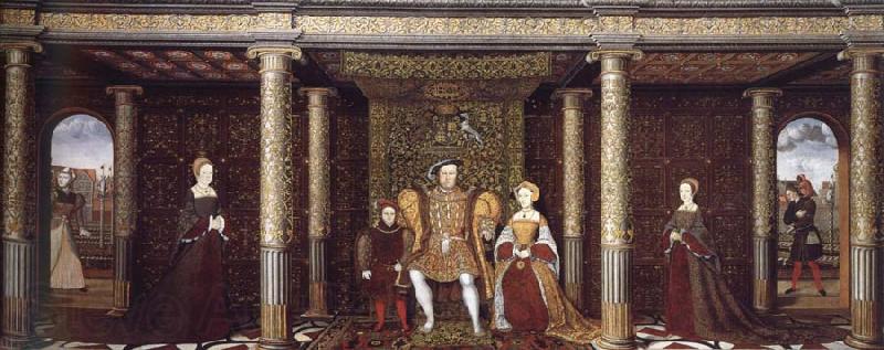 unknow artist The Family of Henry Viii